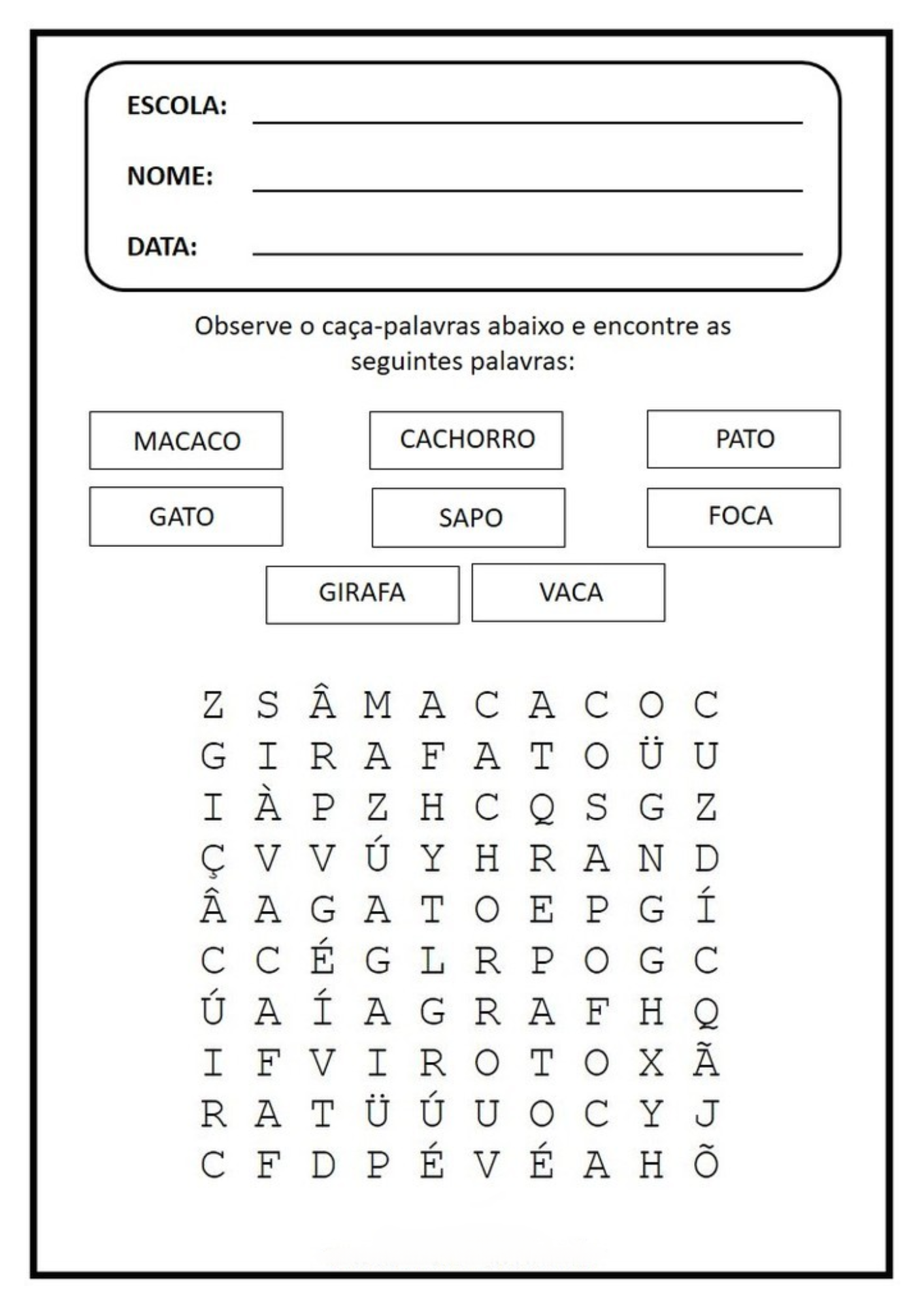 Modelo de atividade educativa 3