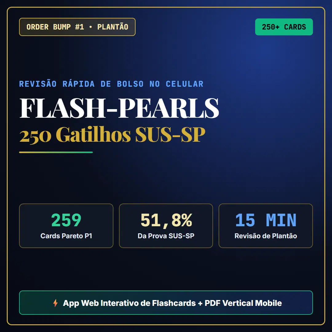 ⚡ FLASH-PEARLS: 250 Cards & Gatilhos de Plantão