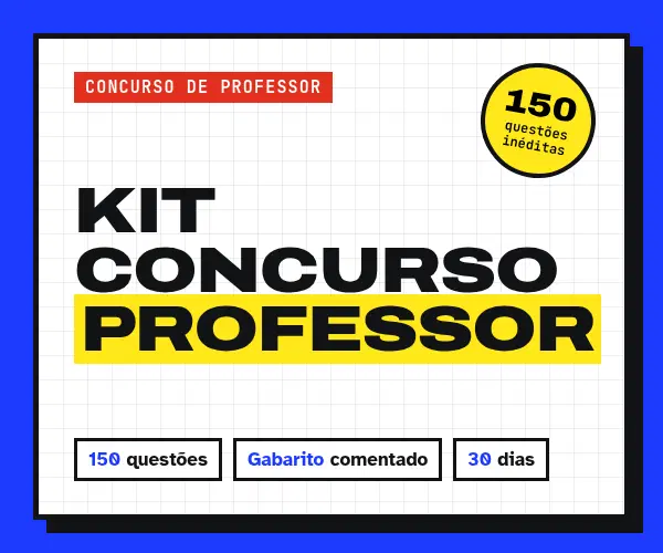 SIM! Quero o Kit Concurso Professor