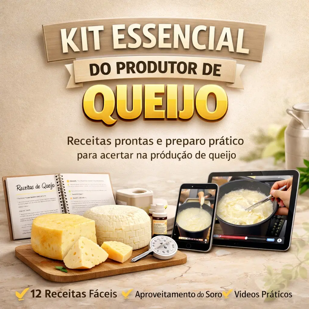 Kit Essencial do Produtor de Queijo