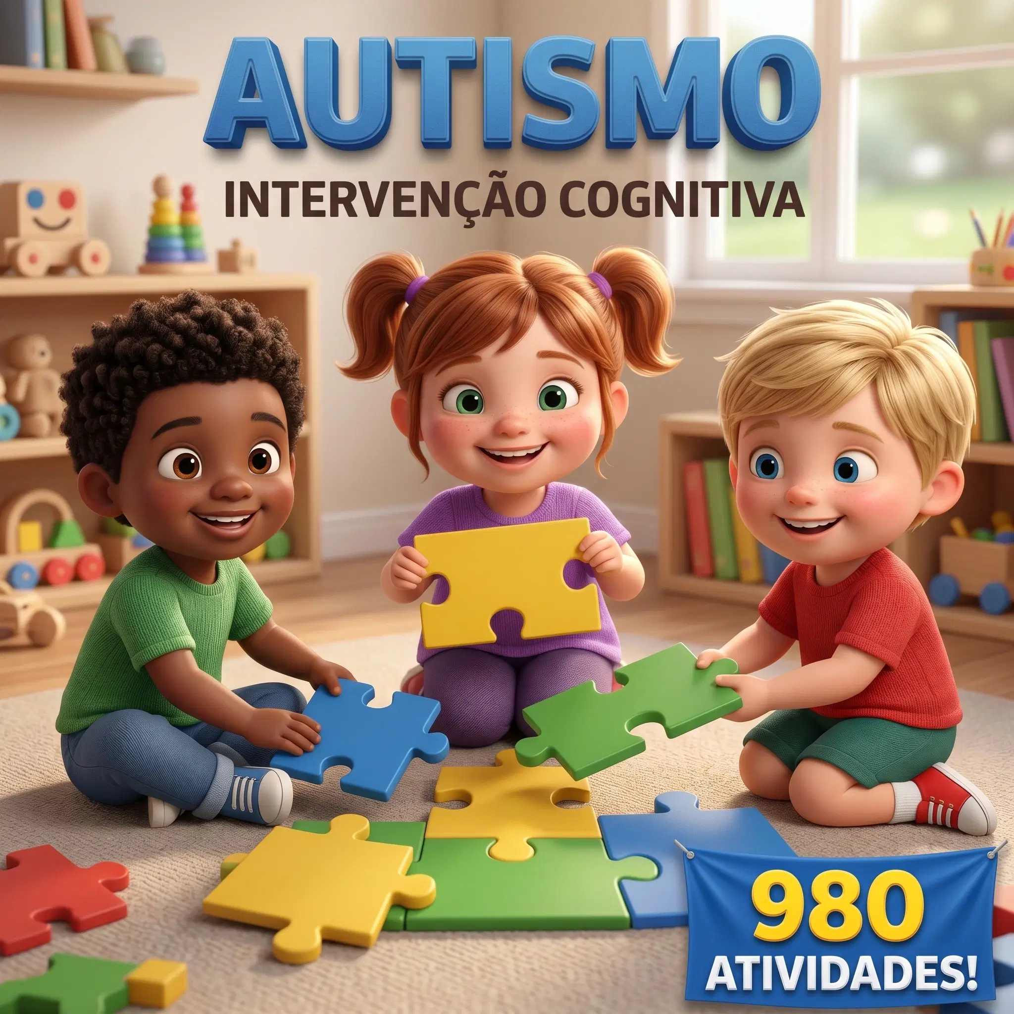 Kit Autismo +980 Atividades Prontas