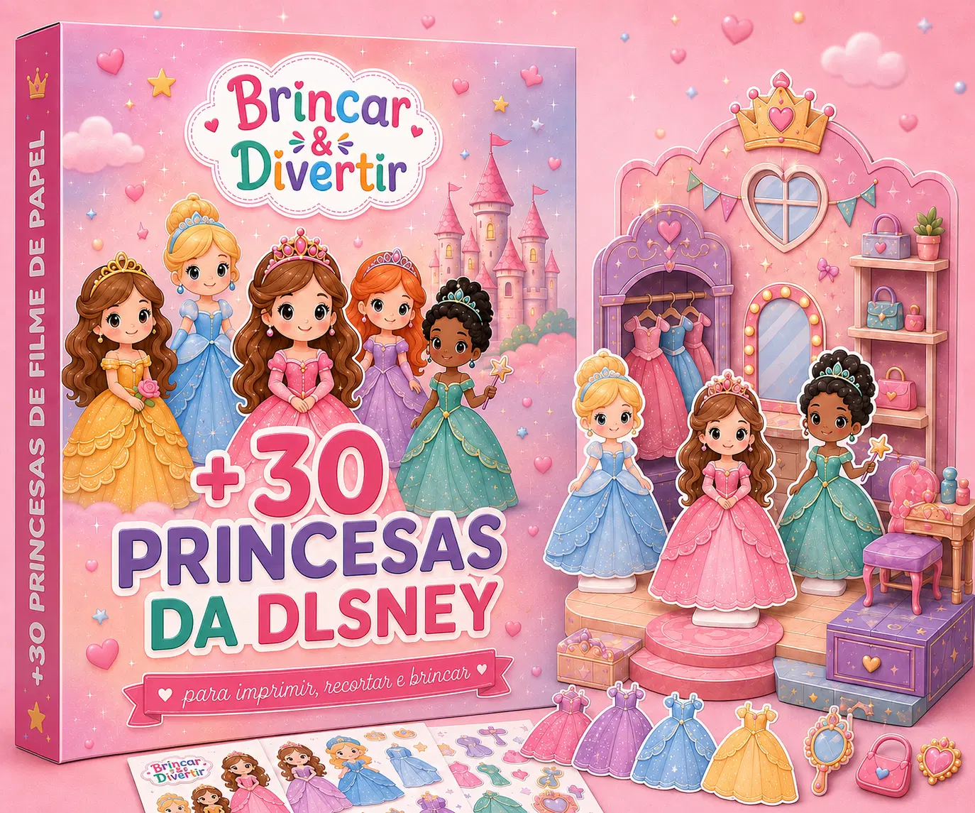 *+30 Bonecas Princesas da Disney