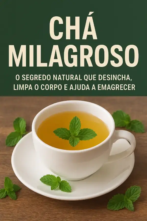 Chá Milagroso:  O segredo natural que desincha, limpa o corpo e ajuda a emagrecer