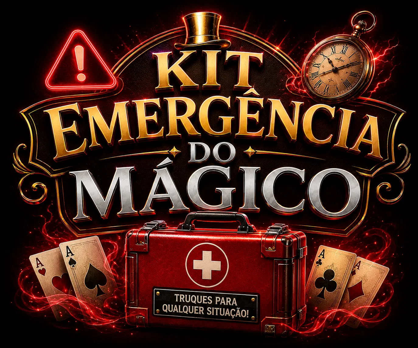 KIT Emergência do Mágico + Cartão de Emergência