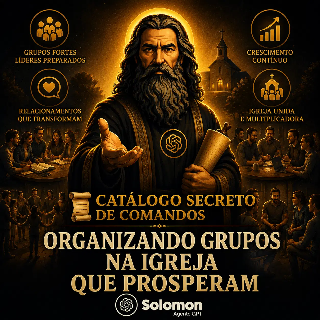 🔐 Catálogo Secreto - Organizando Grupos na Igreja que Prosperam
