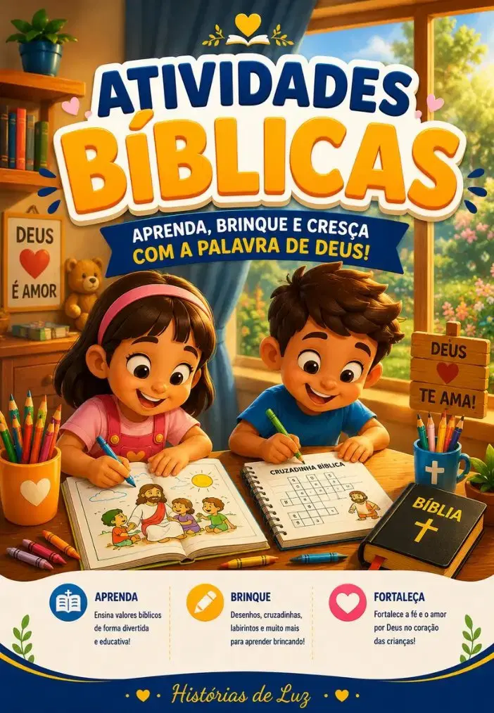 ATIVIDADES BÍBLICAS - HISTÓRIAS DE LUZ