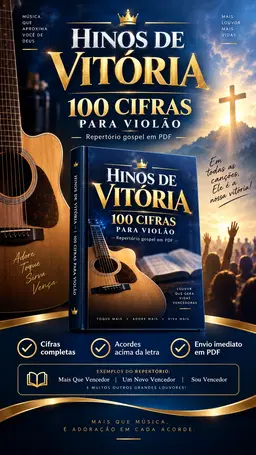 HINOS DE VITÓRIA - 100 CIFRAS PARA VIOLÃO