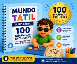100 dinâmicas inclusivas para Deficiente Visual