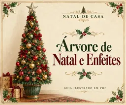 Natal de Casa — Árvore de Natal e Enfeites