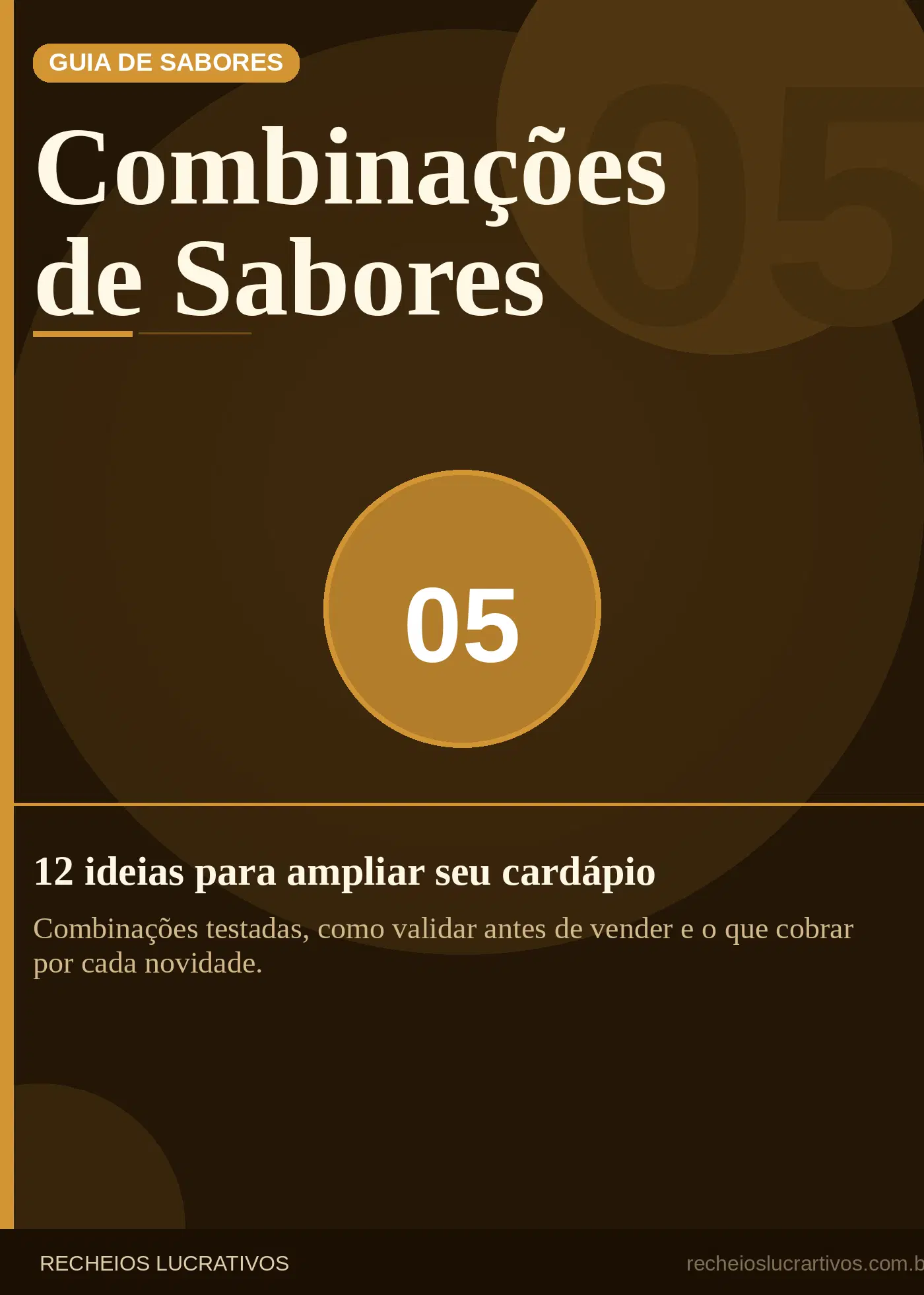 Guia de Combinações de Sabores