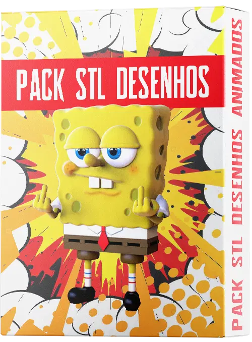 PACK DESENHOS ANIMADOS STL