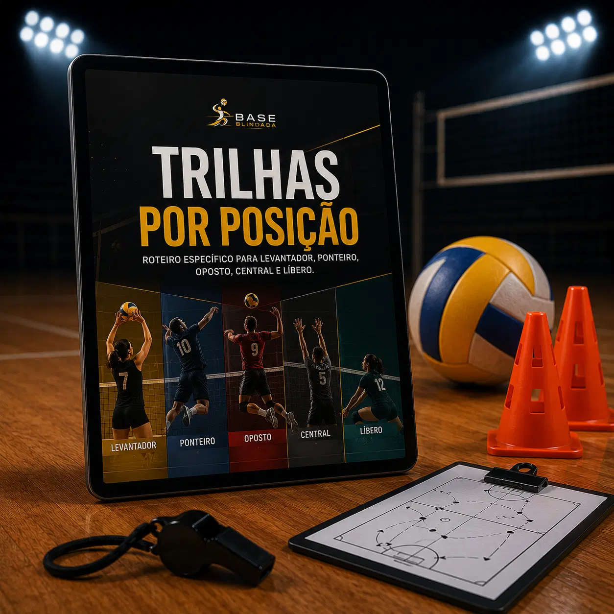 Trilhas por Posição: o roteiro certo pro seu papel em quadra