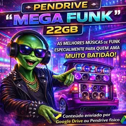 Pendrive Mega Funk