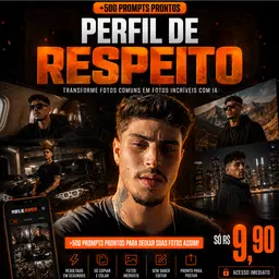 Perfil de respeito - Pack +500 prompts