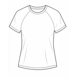 Camiseta fitness raglan