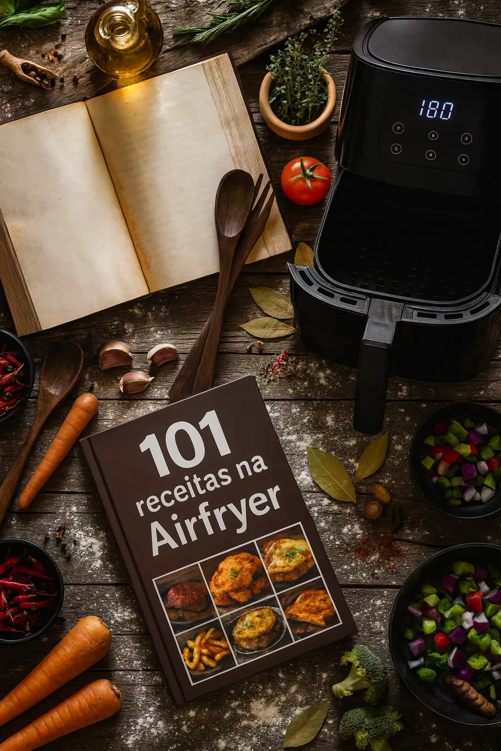 101 Receitas na AirFryer de Nutri