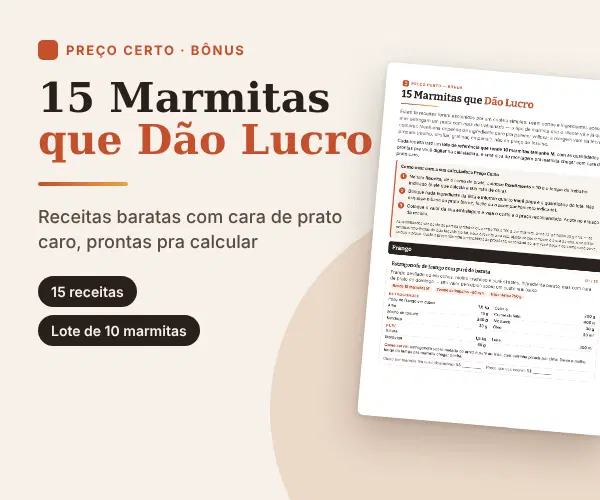 15 Marmitas que Dão Lucro