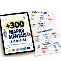 +300 Mapas Mentais Para Aprender Inglês
