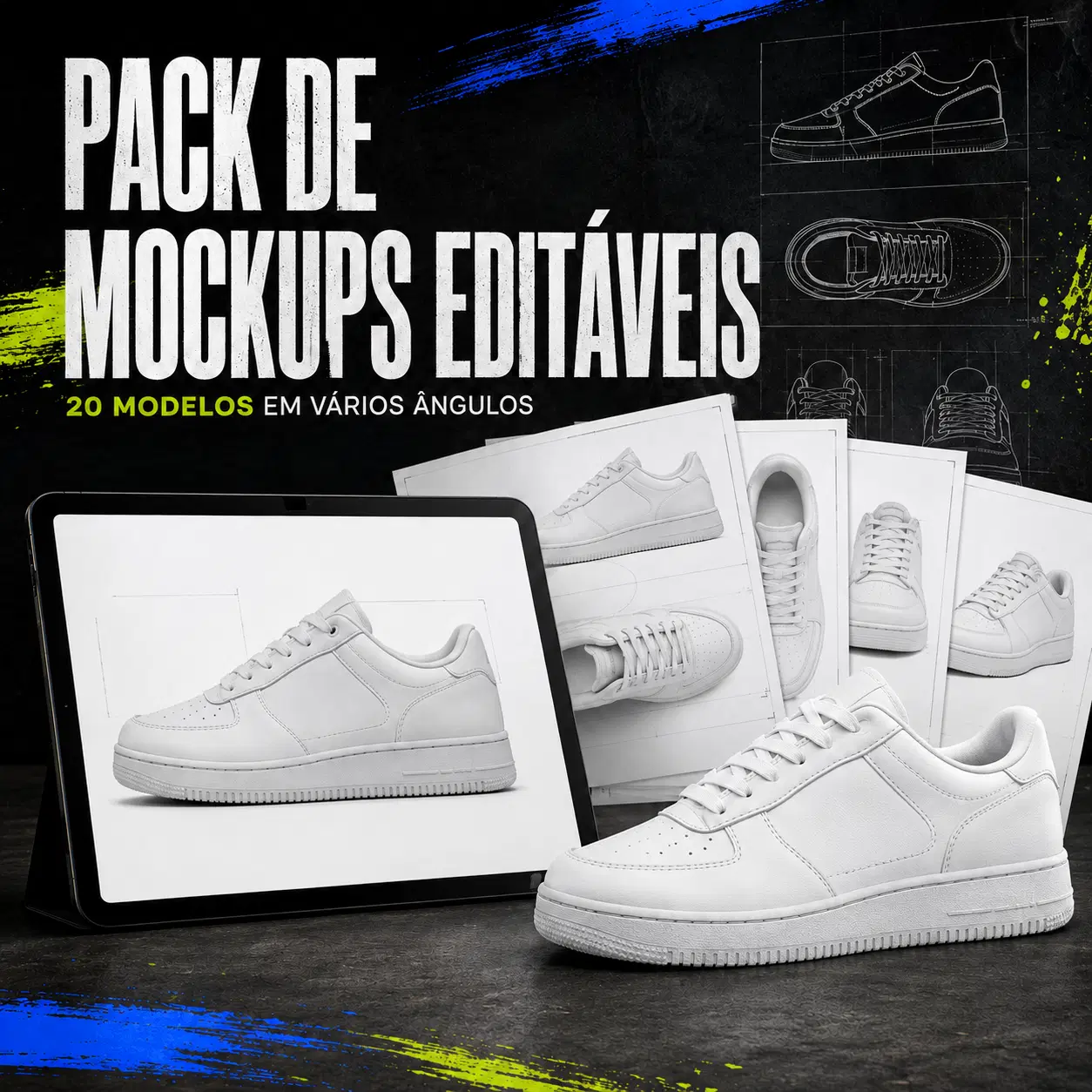Pack de Mockups Editáveis