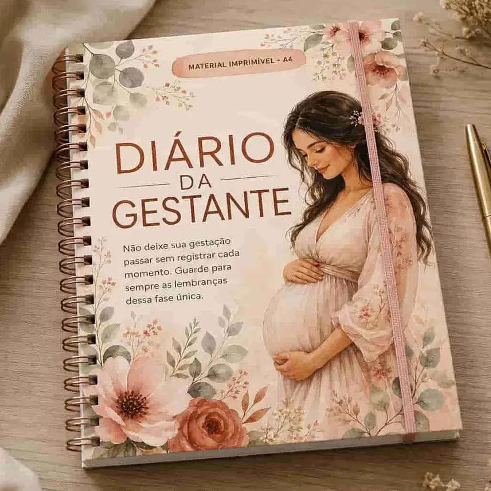 Albúm de Fotos Personalizado para Gestantes