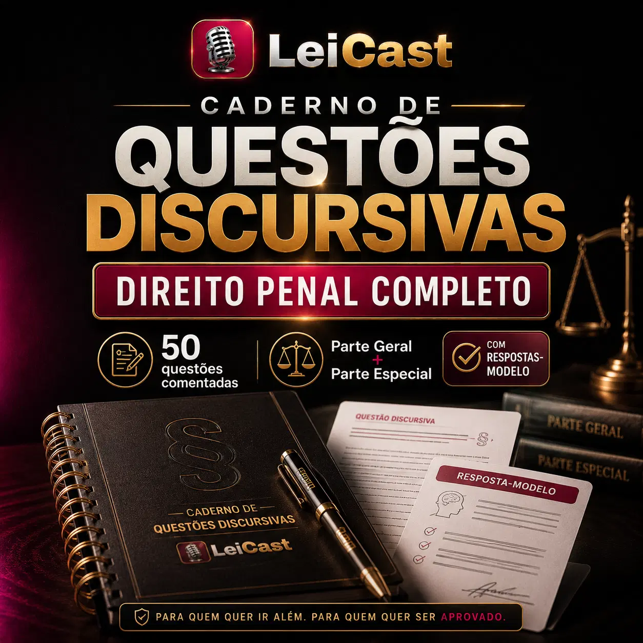 Caderno de Questões Discursivas — Direito Penal