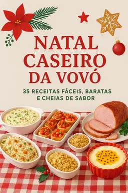 Natal Caseiro da Vovó- 30 receitas fáceis baratas e cheias de sabor