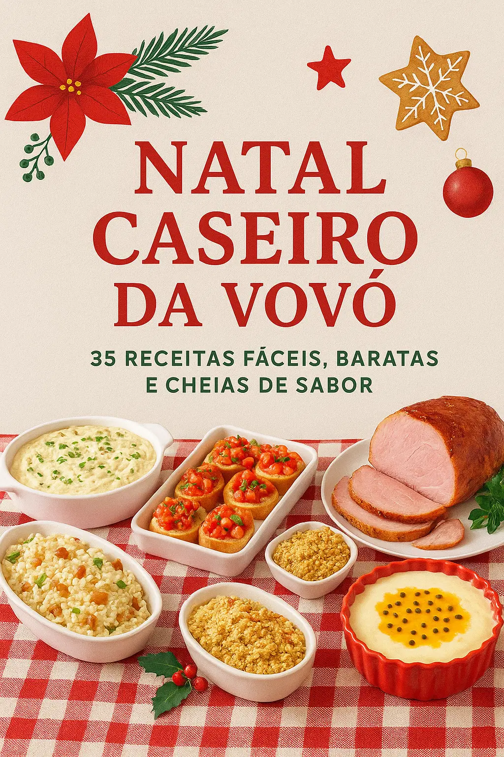 Natal Caseiro da Vovó- 30 receitas fáceis baratas e cheias de sabor