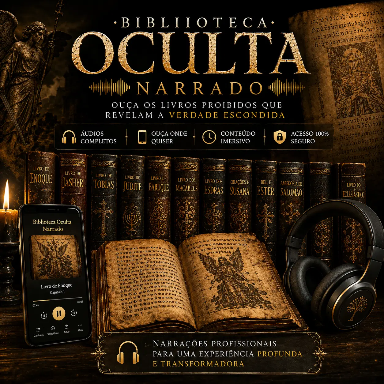 ÁUDIOS-BOOKS (Todos os Livros Narrados)