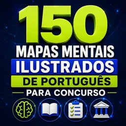 150 Mapas Mentais Completos de Português