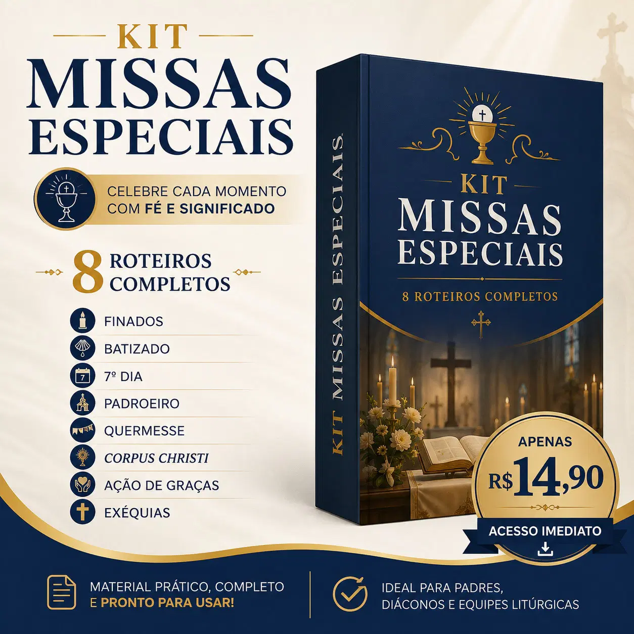 ⛪ Kit Missas Especiais