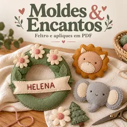 Moldes & Encantos — Biblioteca de Moldes em PDF