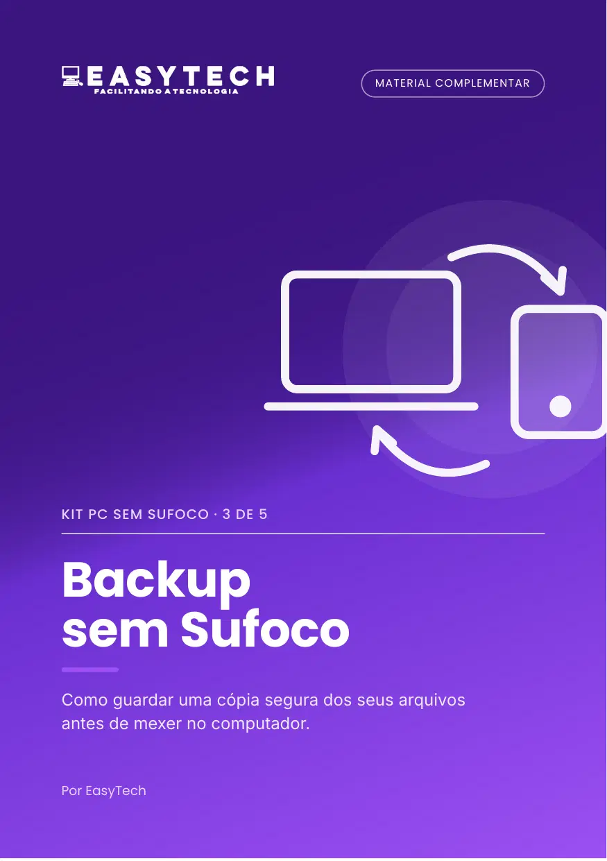 Backup sem Sufoco (guia em PDF)