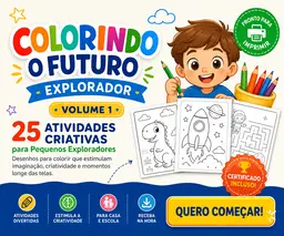 Colorindo o Futuro | Explorador • Volume 1