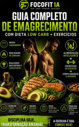 FOCOFIT IA DIETA LOW CARB + EXERCICOS