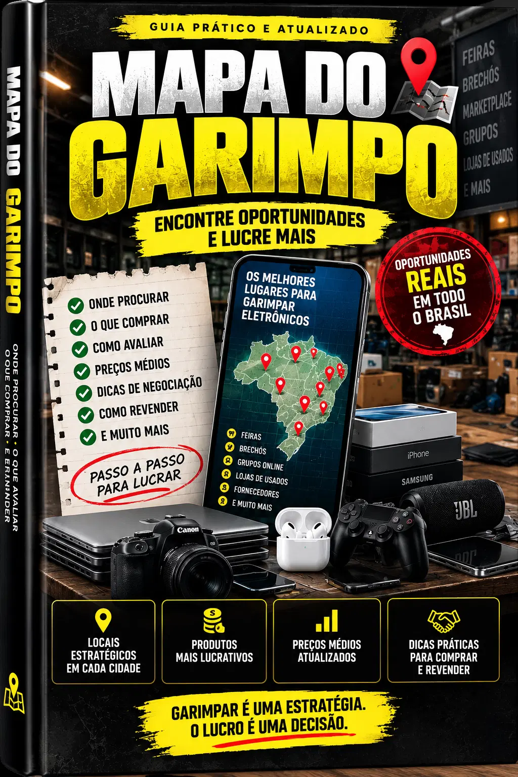🗺️ LEVE TAMBÉM O MAPA DO GARIMPO
