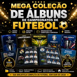 🏆 Mega Coleção de Álbuns de Campeonatos de Futebol ⚽