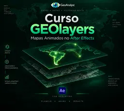 Curso GEOlayers — Mapas Animados no After Effects