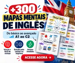 Kit Completo de Inglês Visual — +300 Mapas Mentais Imprimíveis