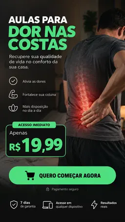 Aulas Dor nas costas
