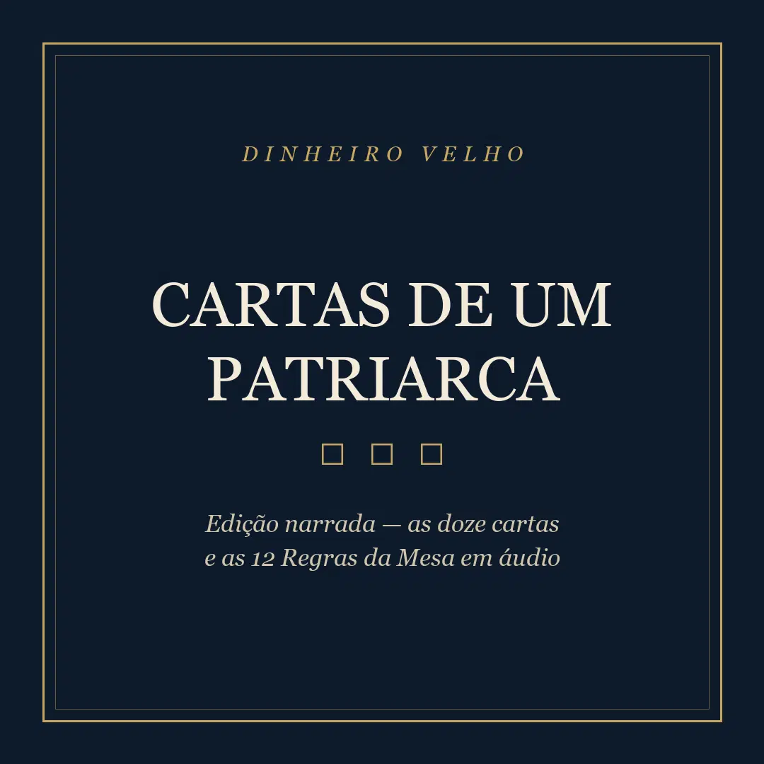 Ouça as Cartas na voz do Patriarca