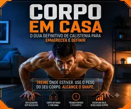 Corpo em Casa: O Guia Definitivo de Calistenia para Emagrecer e Definir Sem Academia