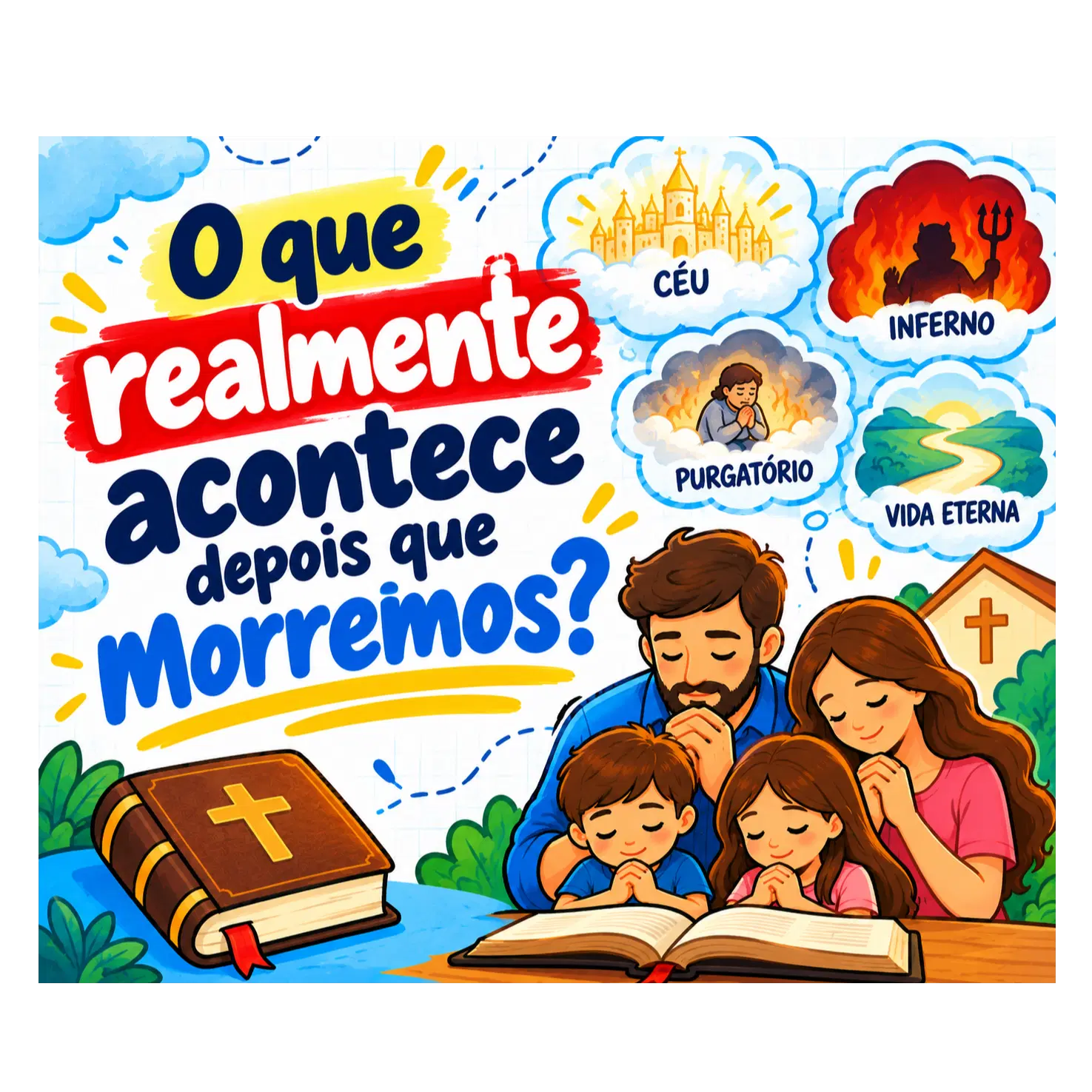 O que realmente acontece depois que morremos?