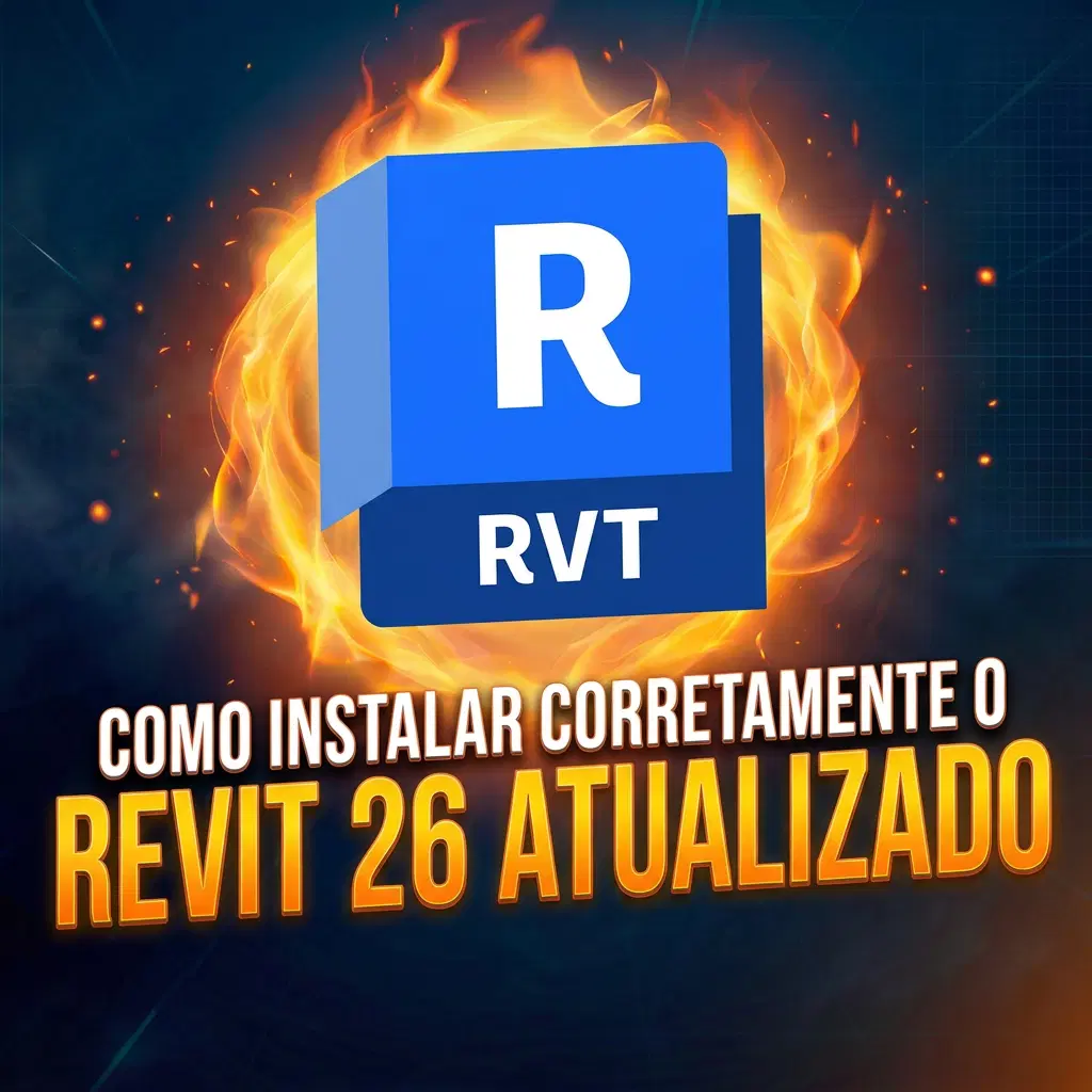 REVIT 26 | Versão 2026 - Licença Vitalícia | Compatível com Windows