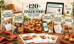 120 receitas Finger Food Lucrativas - Oferta Básica