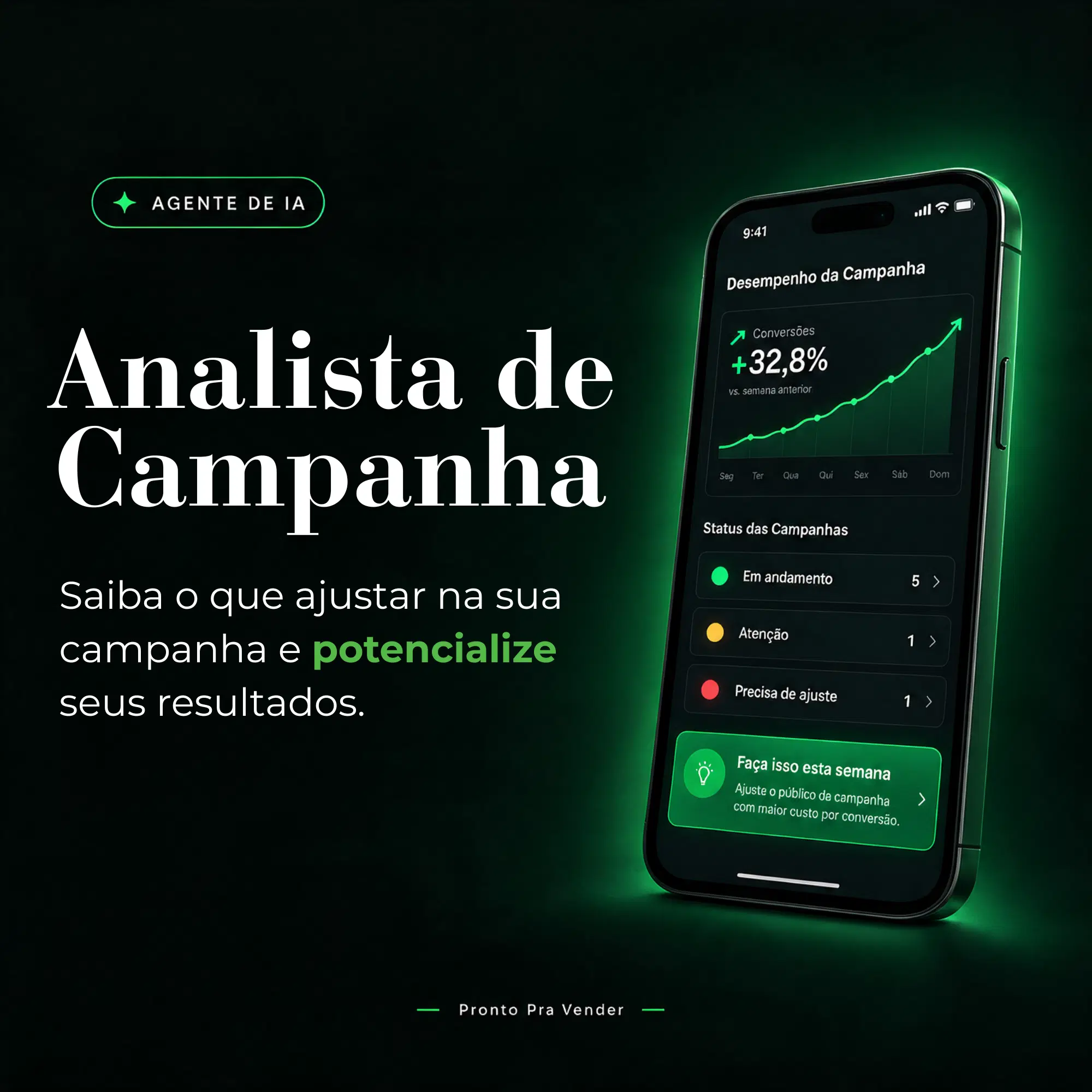 SIM! Quero o Analista de Campanha junto