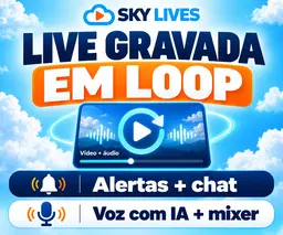 Sky Lives — Live gravada em loop