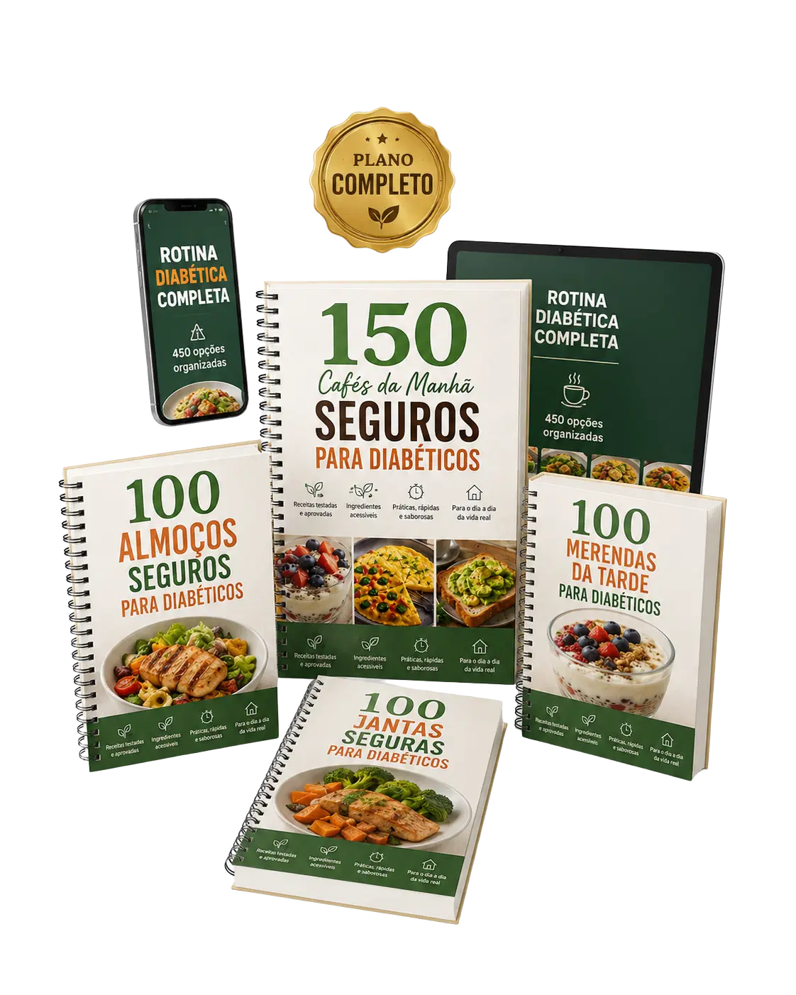 450 REFEIÇÕES PARA DIABÉTICOS