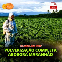 PLANILHA PULVERIZAÇÃO ABOBORA MARANHAO