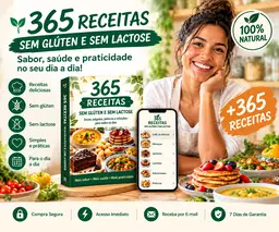 +365 Receitas Sem Glúten e Sem Lactose