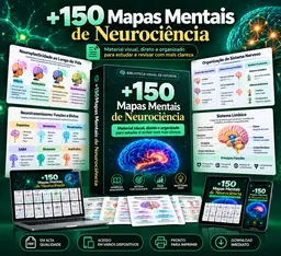 +150 Mapas Mentais de Neurociência